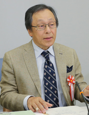 山内弘隆氏=2017年6月撮影