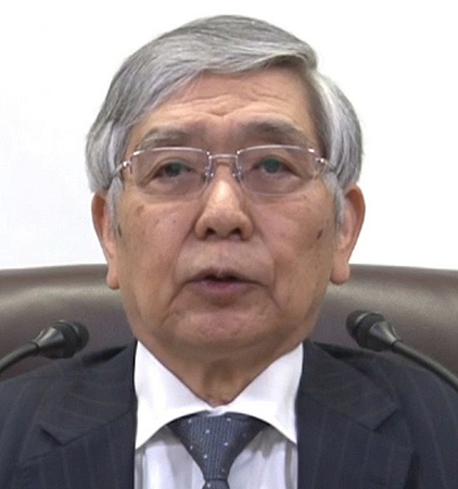 黒田東彦 日銀総裁