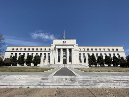 米連邦準備制度理事会(FRB)本部=ワシントン(AFP時事)