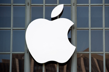 米アップルのロゴマーク(AFP時事)