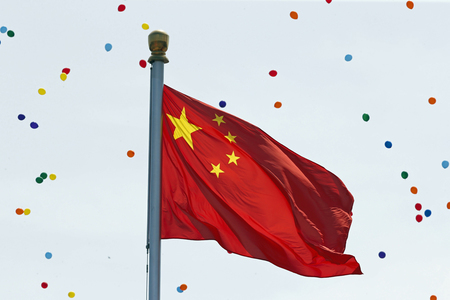 中国の国旗(AFP時事)