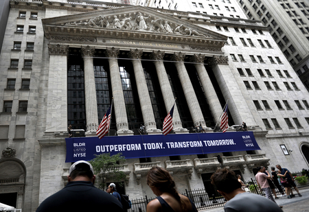 米ニューヨーク証券取引所＝２０２１年７月（ＥＰＡ時事）