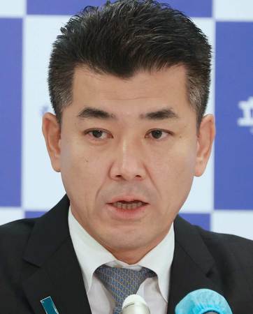 立憲民主党の泉健太代表=22日、東京・永田町