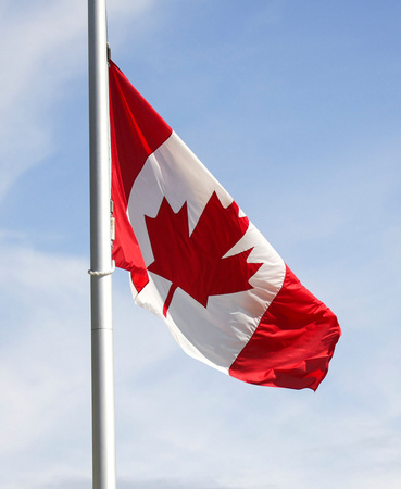 カナダ国旗（ＡＦＰ時事）