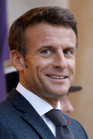 フランスのマクロン大統領＝４日、パリ（ＡＦＰ時事）