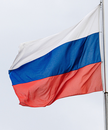 ロシア国旗（ＥＰＡ時事、資料写真）