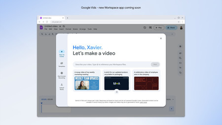 米グーグルが発表した動画生成アプリ「Ｖｉｄｓ（ビッズ）」のデモ画面（同社提供・時事）