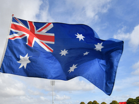 オーストラリア国旗（ＡＦＰ時事）