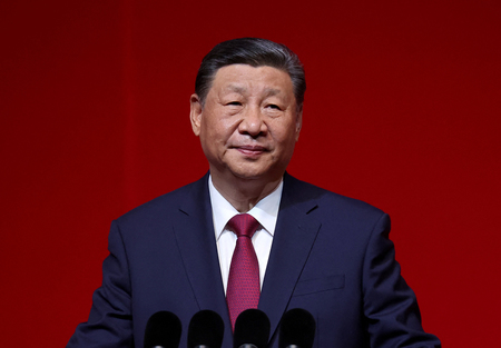 中国の習近平国家主席＝５月１６日、北京（ＡＦＰ時事）