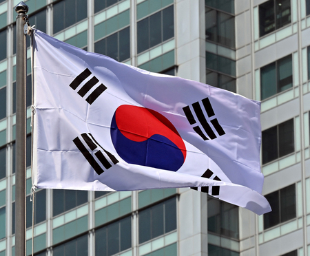 韓国国旗（ＡＦＰ時事）