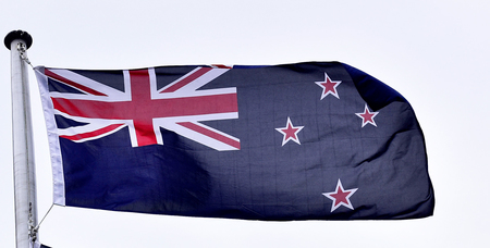 ニュージーランド国旗（ＡＦＰ時事）