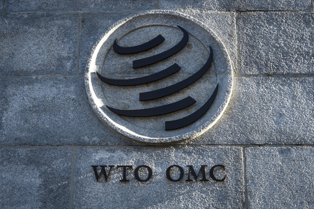 世界貿易機関（ＷＴＯ）本部＝ジュネーブ（ＡＦＰ時事）