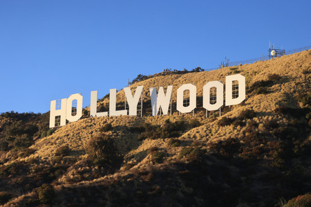 米映画産業の中心地ハリウッド=カリフォルニア州ロサンゼルス(AFP時事)