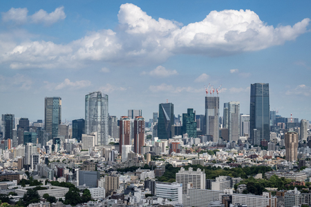 東京都心の街並み(資料写真、AFP時事)