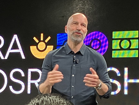 米配車サービス大手ウーバー・テクノロジーズのコスロシャヒ最高経営責任者(CEO)=14日、ニューヨーク