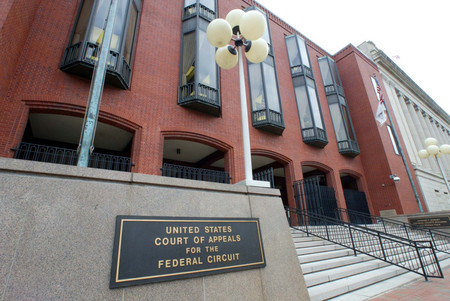 米連邦巡回区控訴裁判所の建物=2002年3月、ワシントン(AFP時事)