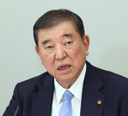 石破茂首相=28日、首相官邸