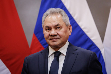 ロシアのショイグ安全保障会議書記=2月25日、ジャカルタ(AFP時事)