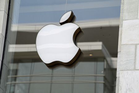 米アップルのロゴマーク(AFP時事)