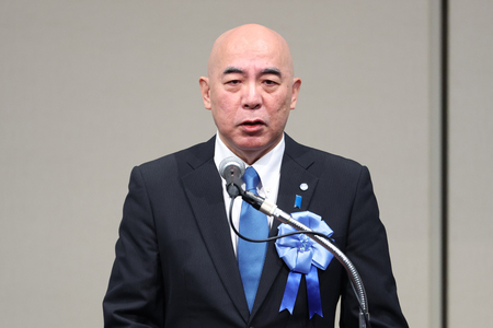 日本保守党の百田尚樹代表=5月24日、東京都千代田区