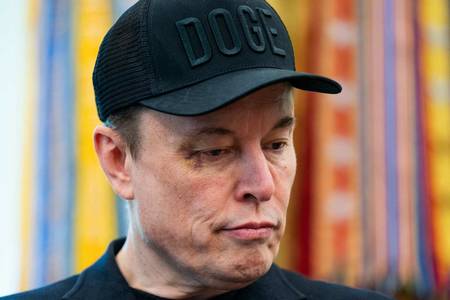 イーロン・マスク氏=5月30日、ワシントン(AFP時事)