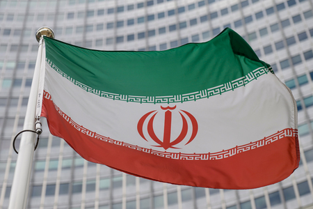 イラン国旗(EPA時事)