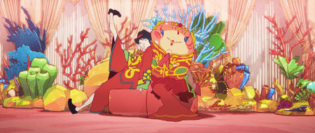アヌシー国際アニメーション映画祭の長編部門で審査員賞を受賞した「ChaO」(〔C〕2025「ChaO」製作委員会)