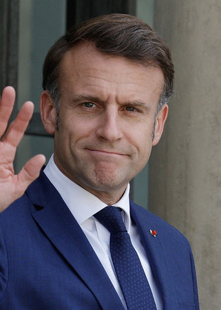 マクロン仏大統領(AFP時事)
