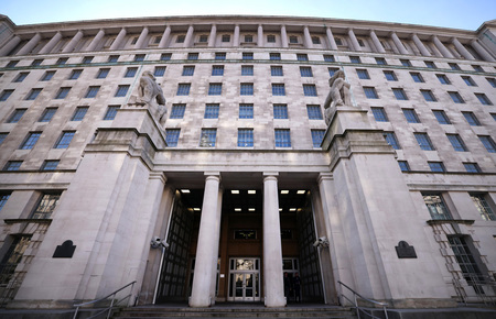 英国防省=ロンドン(EPA時事)