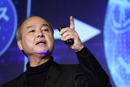 ソフトバンクグループ(SBG)の孫正義会長兼社長=2月3日、東京都内(EPA時事)