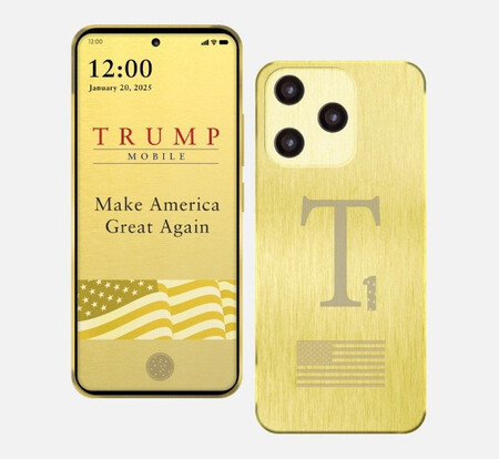 「トランプ・モバイル」の独自端末(ウェブサイトより)