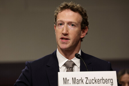 米メタのザッカーバーグ最高経営責任者(CEO)=2024年1月、ワシントン(AFP時事)