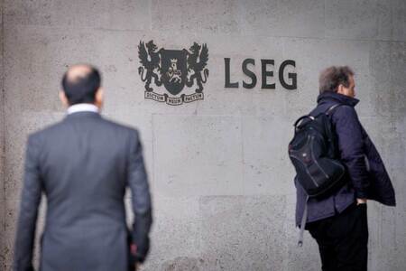 英ロンドン証券取引所グループ(LSEG)本部=4月10日、ロンドン(EPA時事)