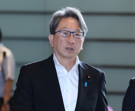 平将明デジタル相=15日、首相官邸