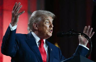トランプ米大統領(AFP時事)