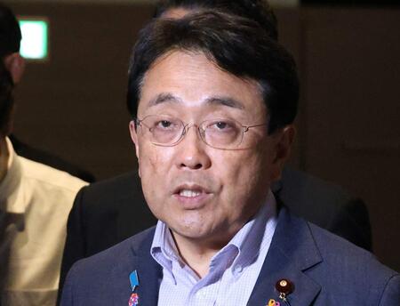 赤沢亮正経済再生担当相＝２４日、首相官邸