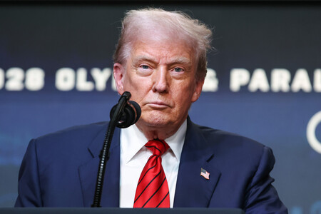 トランプ米大統領=5日、ワシントン(EPA時事)