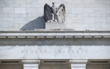 米連邦準備制度理事会（ＦＲＢ）のビル＝ワシントン（ＡＦＰ時事）