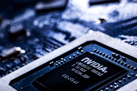 米エヌビディア製の半導体チップ（ＡＦＰ時事）（資料）