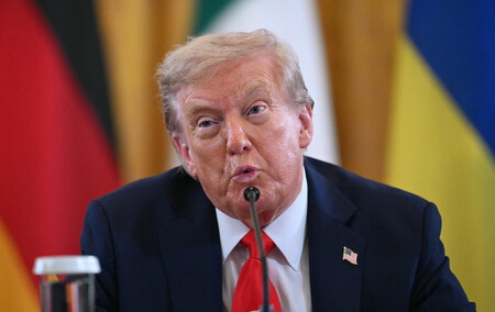 トランプ米大統領＝１８日、ワシントン（ＡＦＰ時事）