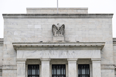 米連邦準備制度理事会(FRB)のビル=ワシントン(AFP時事)