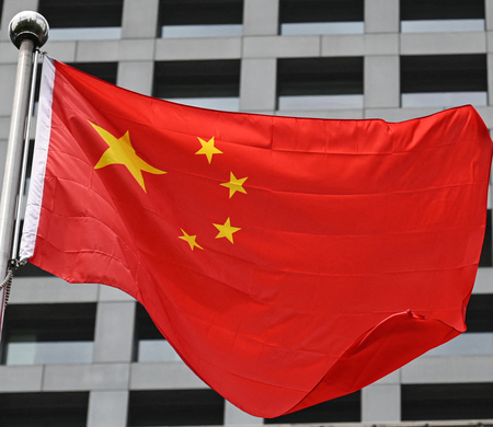 中国国旗（ＡＦＰ時事）