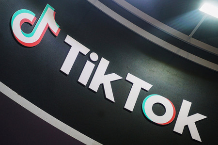 TikTokのロゴ(AFP時事)
