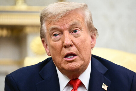 トランプ米大統領＝２５日、ワシントン（ＡＦＰ時事）
