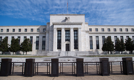 米連邦準備制度理事会（ＦＲＢ）のビル＝ワシントン（ＡＦＰ時事）